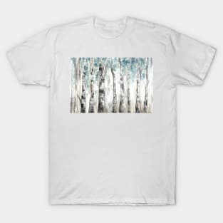 Winter Aspen Trunks Blue T-Shirt